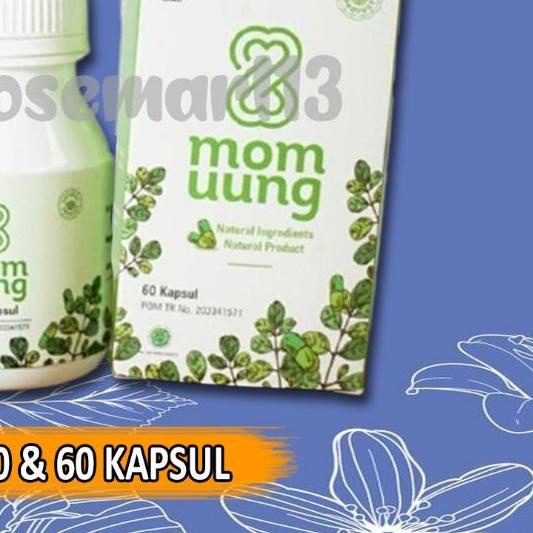 ✪ Mom Uung Asi Booster Pelancar Asi 30 kaplet dan 60 kaplet ➶