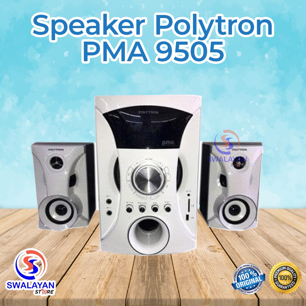 SPEAKER BLUETOOTH SPEAKER POLYTRON PMA 9505 PASTI MURAH DAN ORIGINAL