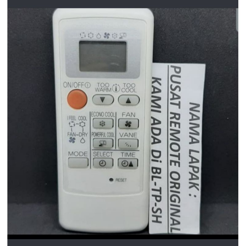 REMOTE REMOT AC MITSUBISHI ELECTRIC ORIGINAL ASLI