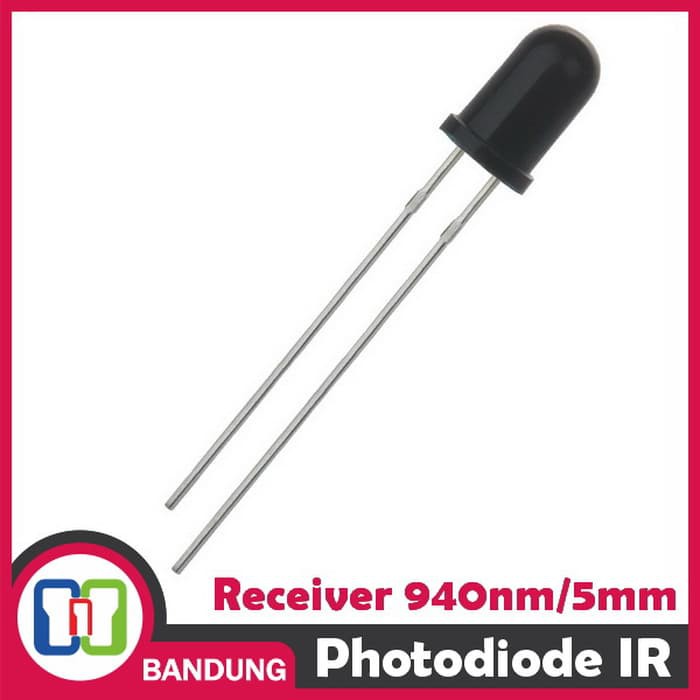IR INFRARED PHOTODIODE RECEIVER PENERIMA 940NM 5MM