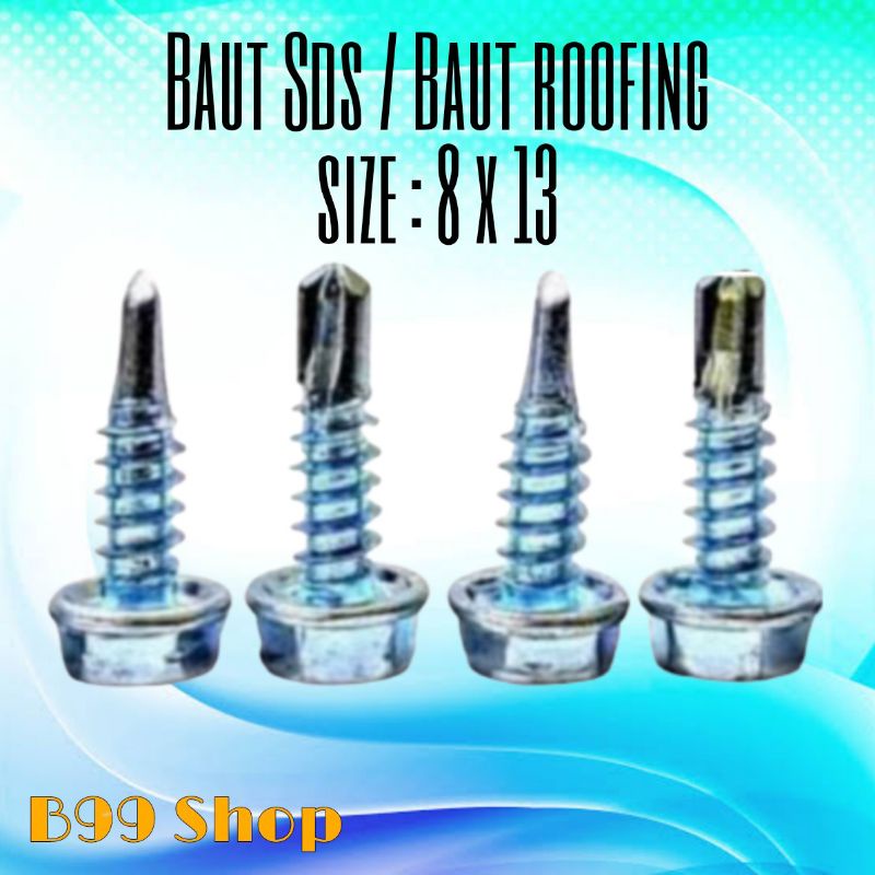 Baut Drilling / Baut Sds /Baut Roofing 8 x 13