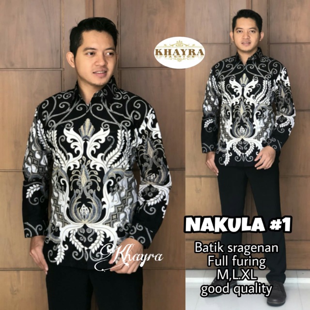 Kemeja Batik Lengan Panjang Nakula