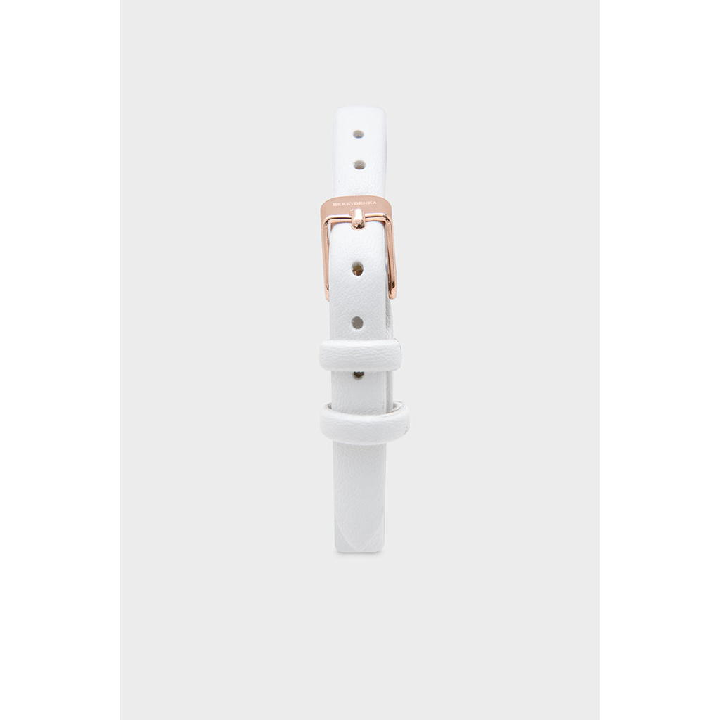 PROMO TERBARU BERRYBENKA - JAM TANGAN KULIT WANITA SOFIA CHERRY PEARL WATCHES