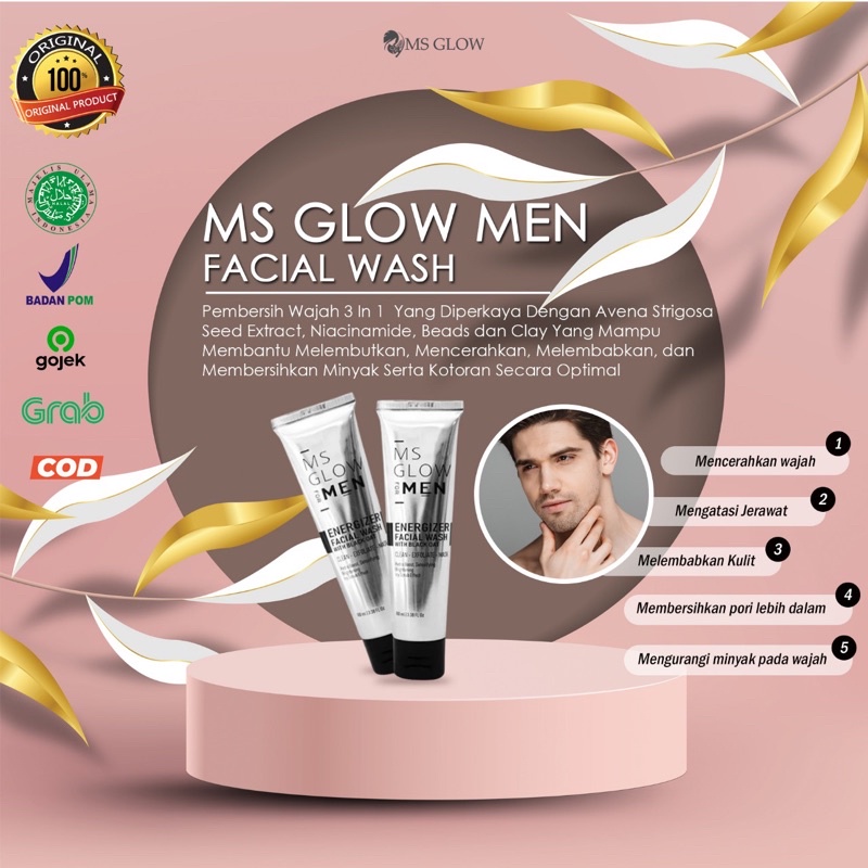 Ms Glow For Men Facialwash