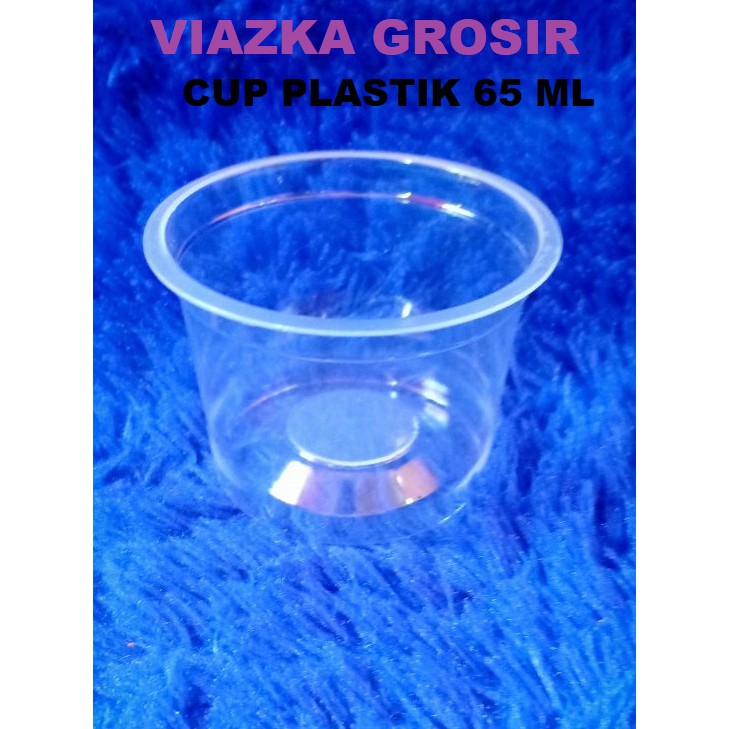 CUP PLASTIK 65ML , CUP PUDING, Rp.5.950 / 50 pcs