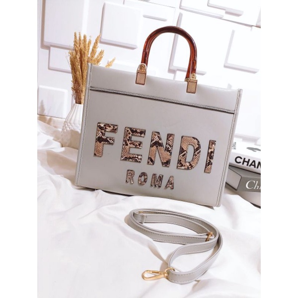 ToteBag Fendi Sunshine/Totebag Wanita Kekinian/Fashion Wanita/Tas Wanita