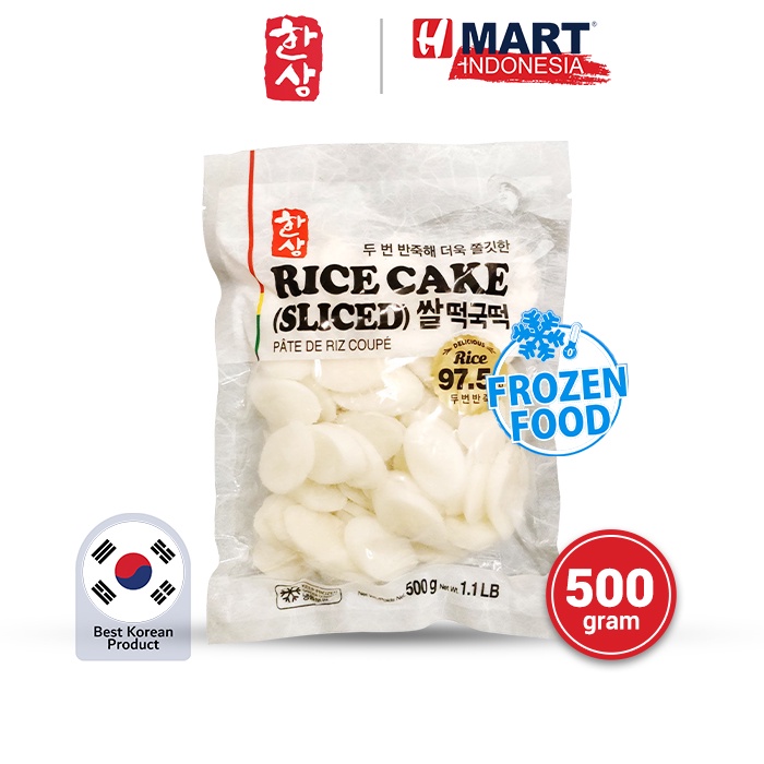 

Rice Cake Slice - Kue Beras Korea 500g