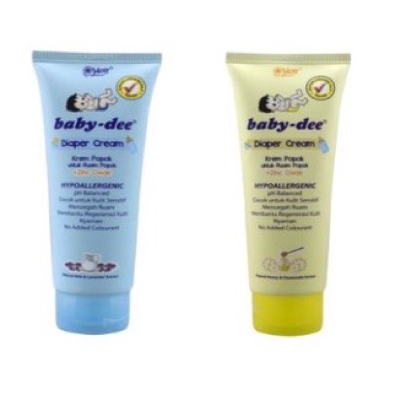 Baby Dee Baby Cream Popok Diaper Rash Krim Ruam Popok Bayi Madu Susu