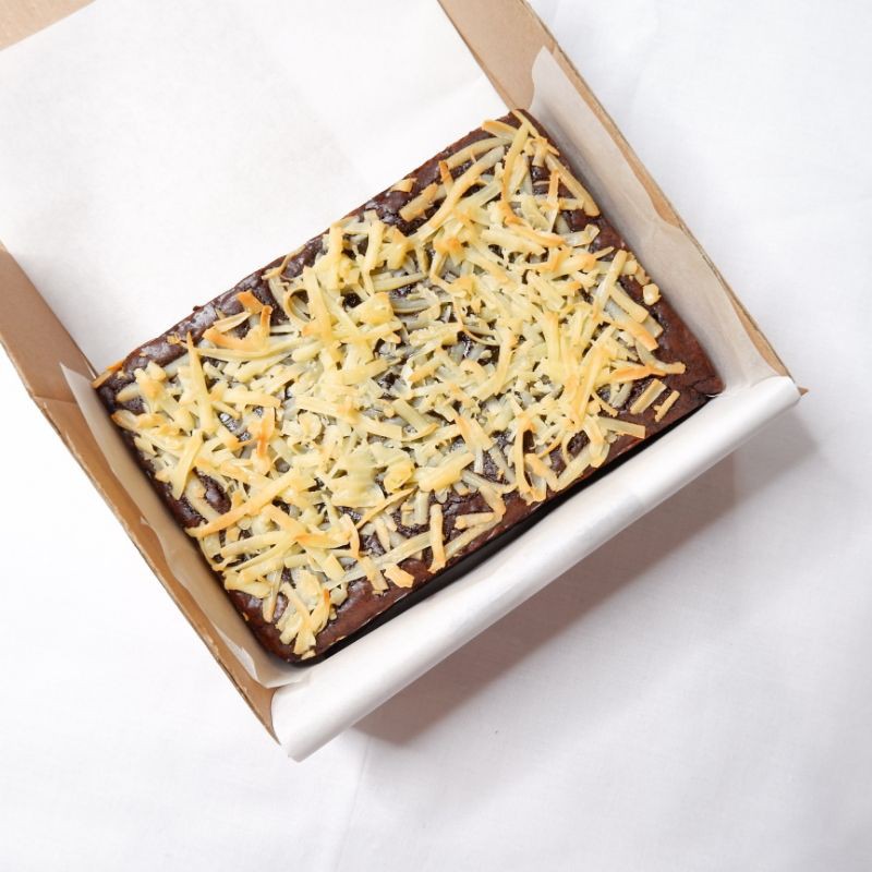 

FUDGY BROWNIES CHEESE | LA COCHURA | BROWNIES PANGGANG