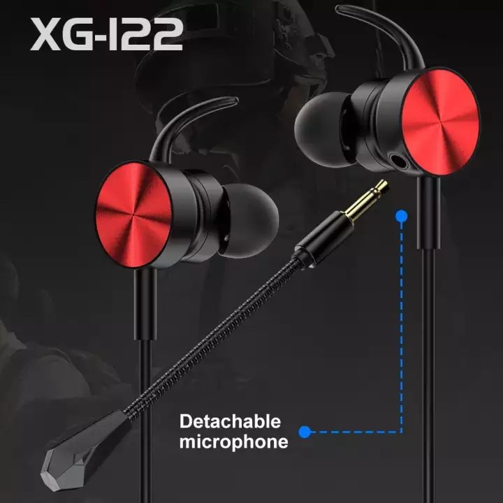 XG-122 HEADSET GAMING WITH MIC AND VOLUME CONTROL HANDSFREE GAMING