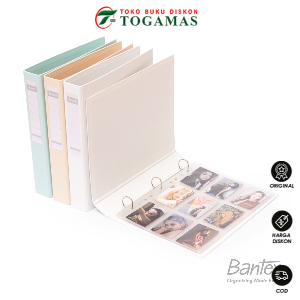 

TERLARIS !! BINDER RING A4 3D-25MM 8322P BANTEX