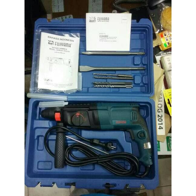 MURAH MESIN BOR ROTARY HAMMER FUJIYAMA RH9226 BOR SDS PLUS FUJIYAMA RH 9226