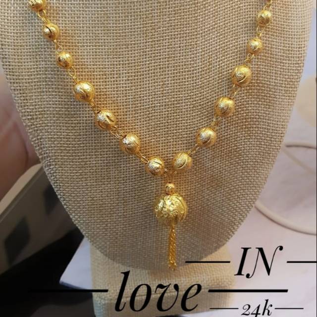 Xuping kalung lapis emas 24k 1239p