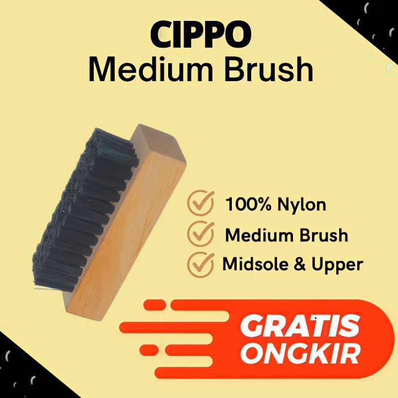 Sikat cuci sepatu, Medium Nylon Shoes brush, sikat khusus sepatu, sikat sepatu lembut, Medium shoes brush, nylon brush, upper shoes brush, midsole brush, sikat cuci sepatu lembut, sikat pembersih sepatu untuk sol dan atasan sepatu