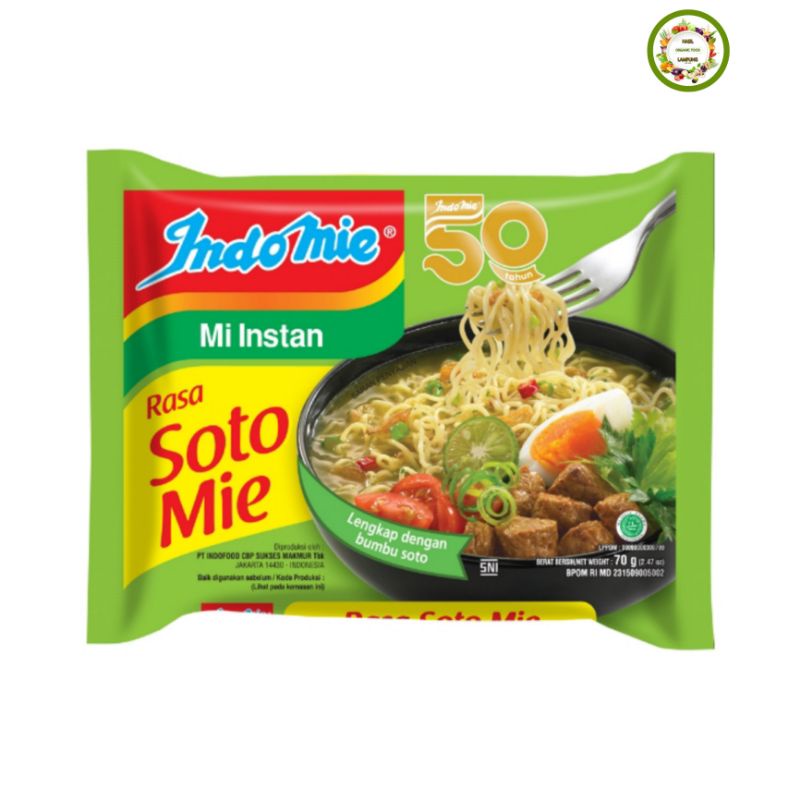 

Indomie Mi Instan Soto Mie 70 g | Hasil Lampung