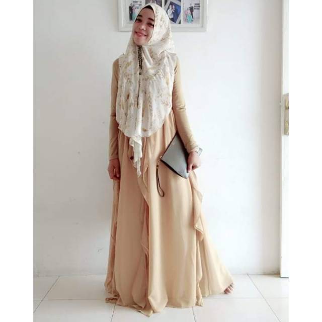 Preloved set Gamis by Kameela Hijab