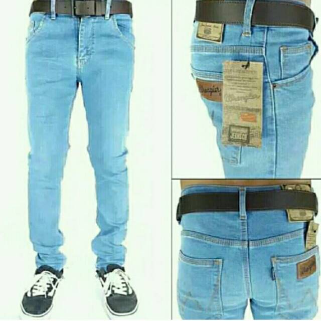 Celana jeans/wrangler' slimfit harga terjangkau