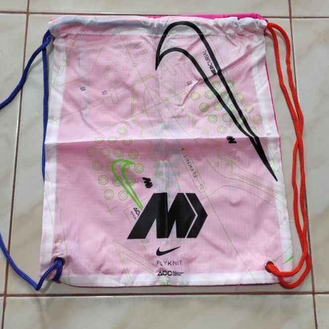 Gymsack Mercurial Dragonfly String Bag Tas Serut Sepatu Futsal Sepatu Bola Sepatu Sepakbola Sepatu S