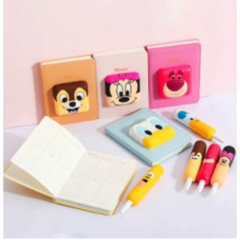 Diary book Disney 3D +pen 3D