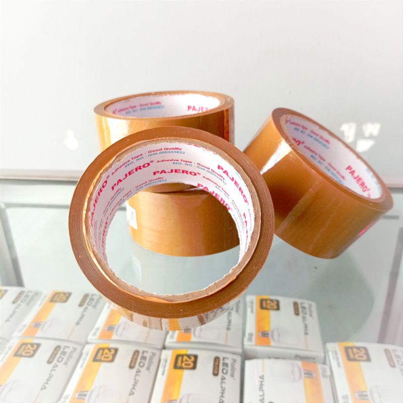 

plakban lakban isolasi besar coklat cokelat 45mm 72 yard