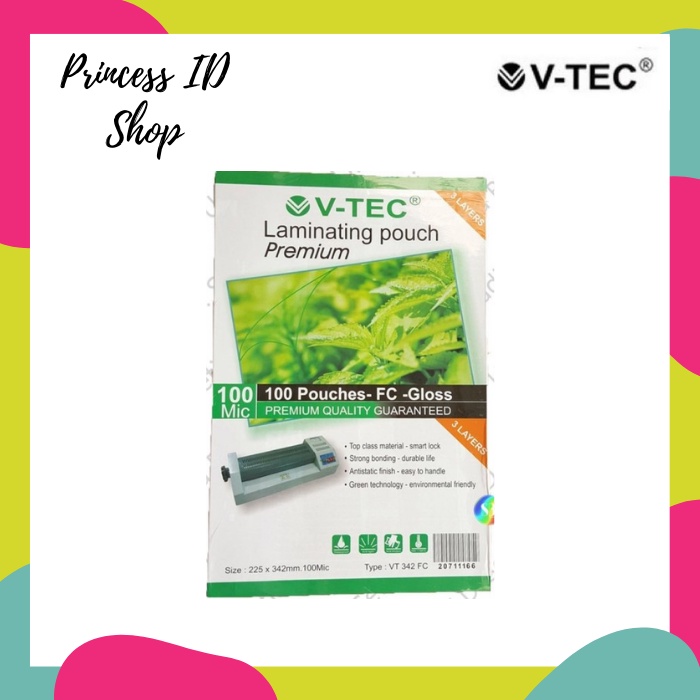 

PLASTIK LAMINATING POUCH V-TEC VT 342 - FC