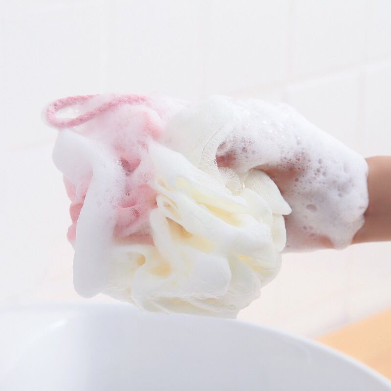 Sponge mandi Bath Shower Puff Spons Busa Berkualitas Premium