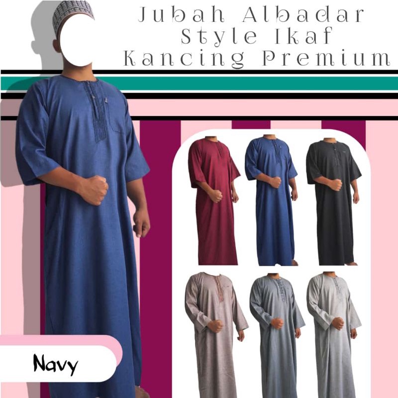 gamis jubah albadar madinah