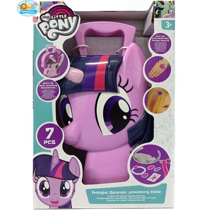 Mainan My Little Pony Twilight Sparkle Beauty Set Shopee  