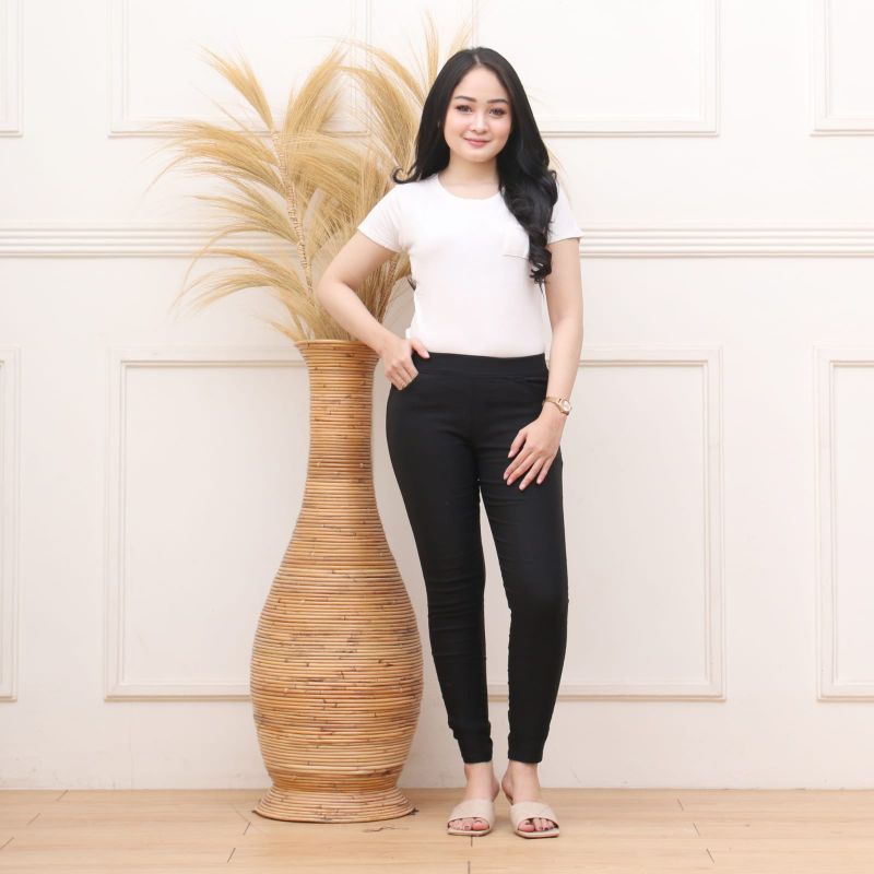 celana kerja katun street wanita celana panjang katun streat wanita celana baggypants street,celana 