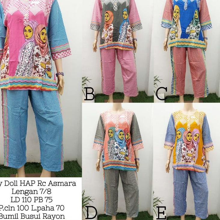 "GND.25Au22ž" Baby doll rc asmara hap lengan 7/8 bu tejo tedjo