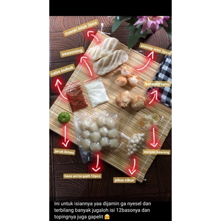 

baso goreng sambel babi guling