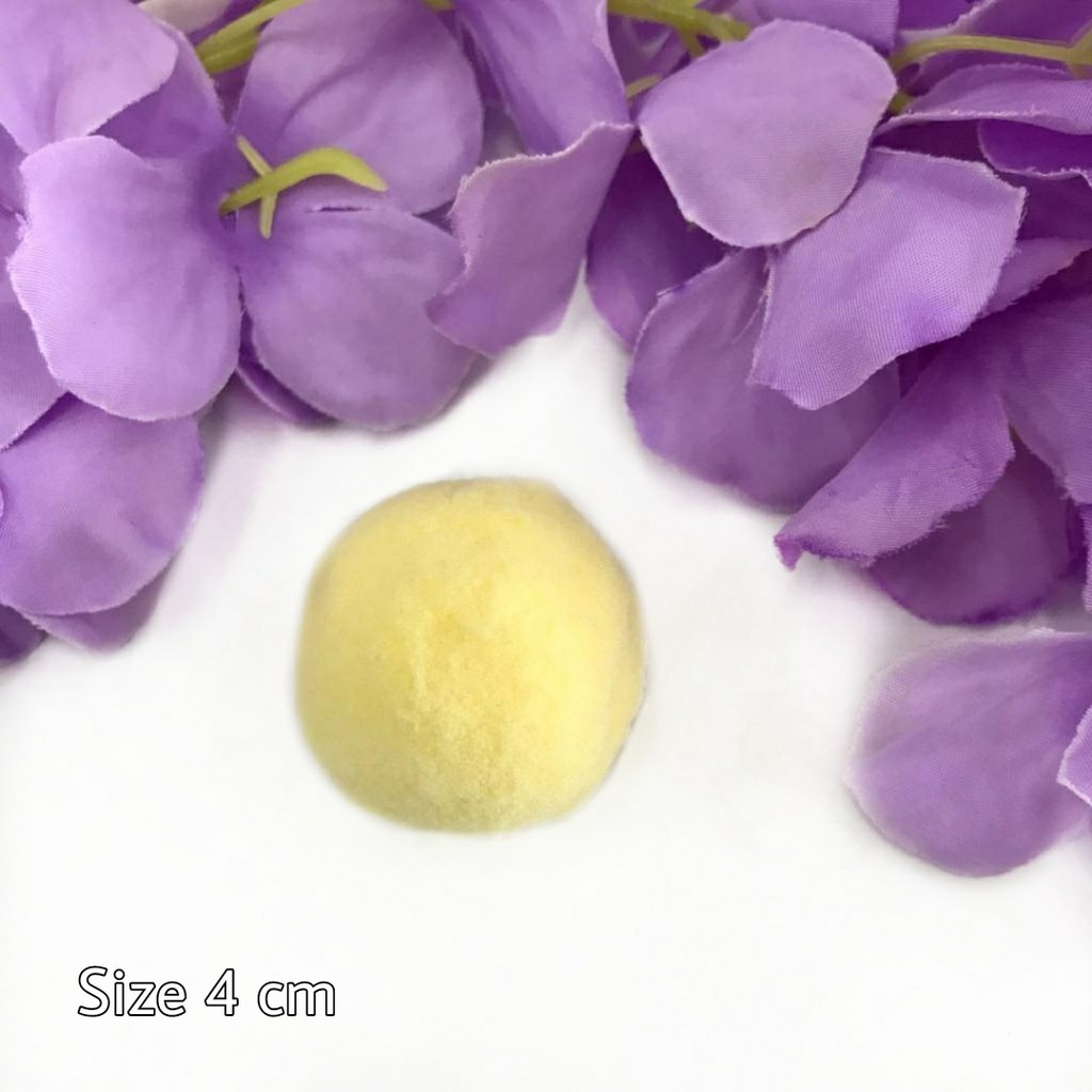 10 PCS - 3 CM | POM POM HALUS ANEKA WARNA | POM POM KAPAS