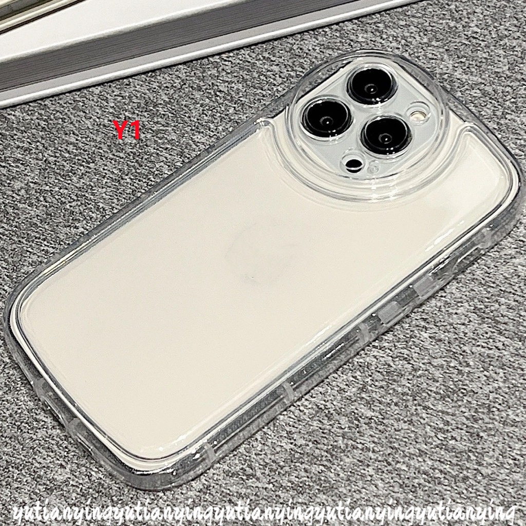 Soft Case Transparan Shockproof Untuk IPhone 11 7 8 6 6S Plus XR 11 13 12 Pro MAX XS MAX X SE 2020