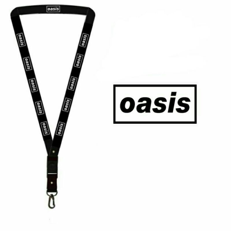 

TALI LANYARD GANTUNGAN KUNCI OASIS lanyard id card gantungan hp