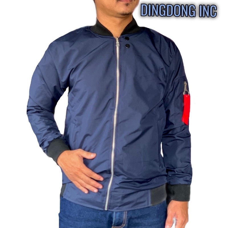 JAKET BOMBER PRIA WANITA BB BOLAK BALIK WATERPROOF