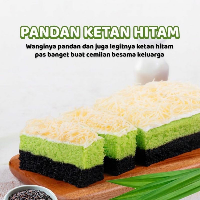 BOLU LAPIS KUKUS BOTANI / PANDAN KETAN HITAM