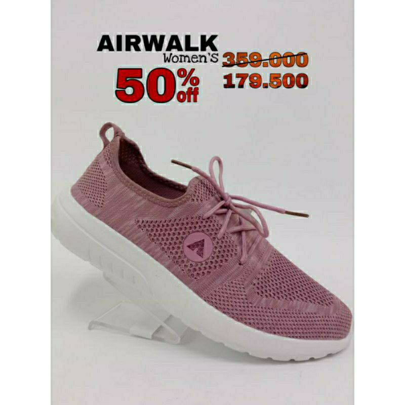[NEW] Sepatu Sneakers Wanita Airwalk Jayda Pink uk. 38