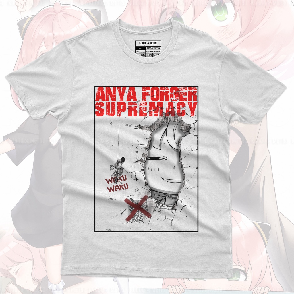 Kaos Anya Forger Supremacy Anime Manga Spy x Family Unisex