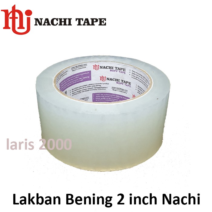 

Lakban Bening / selotip opp 2 inch Nachi