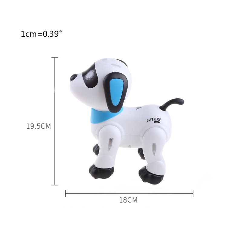 Mary Remote Control Anjing RC Robot Stunt Puppy Dancing Programmable Untuk Mainan Pintar Hadiah Interaktif