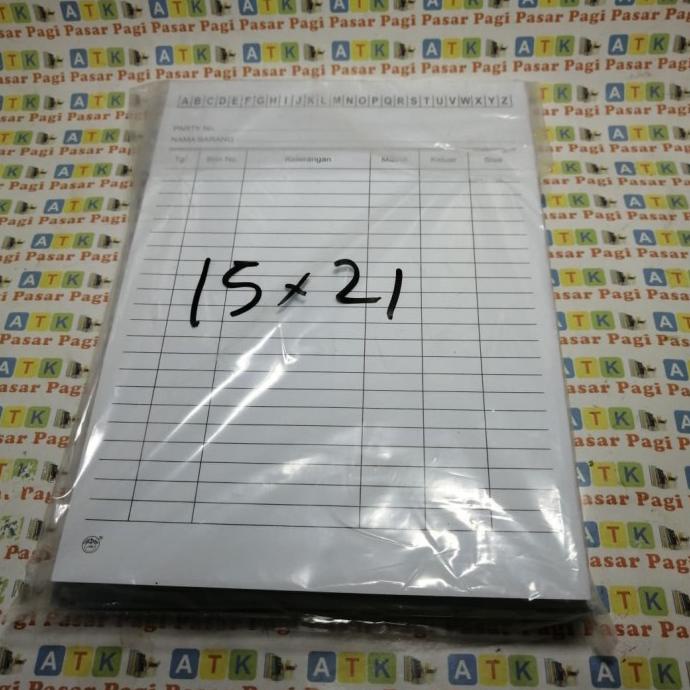 

kartu stock / kartu stock kecil