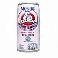 

Nestle Bear Brand Susu Steril Kaleng / Stertilized Milk 189 ml / Ready To Drink