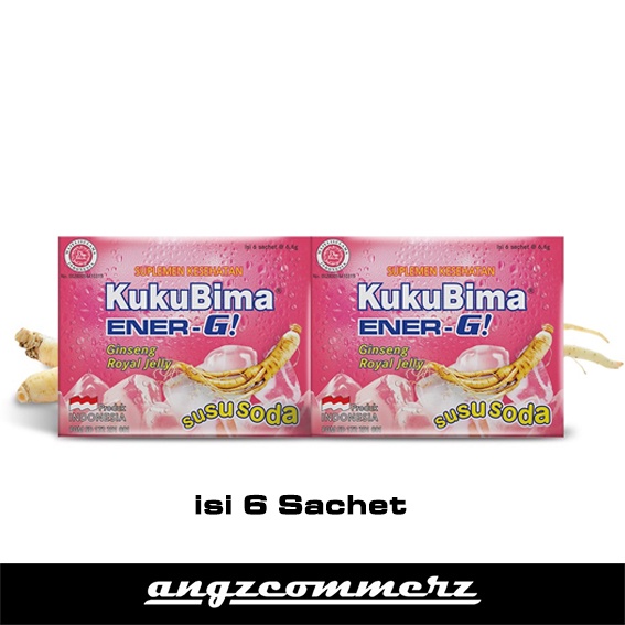 

SIDOMUNCUL Kuku Bima Ener-G Susu Soda 6 Sachet Soda Milk Minuman Energi Serbuk