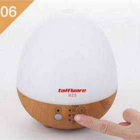 Taffware Humi Aromatherapy Air Humidifier Oil Diffuser Egg Shape 235ml - H25 - White