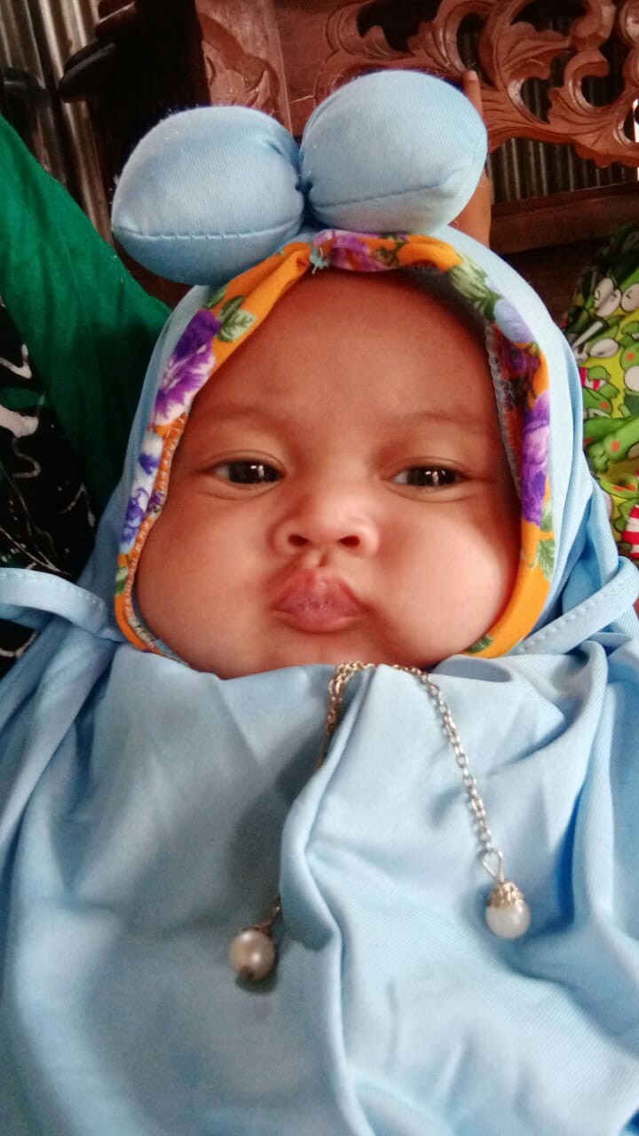 Jilbab Hijab Anak Bayi Pita Batik