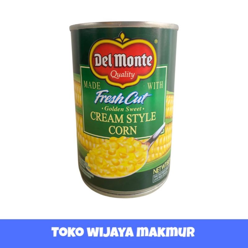 

Cream Style Corn Del Monte | Jagung Cream Kaleng Del Monte 420GR