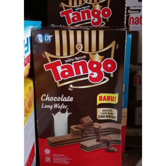 

Tango wafer coklat 1box isi 20pcs