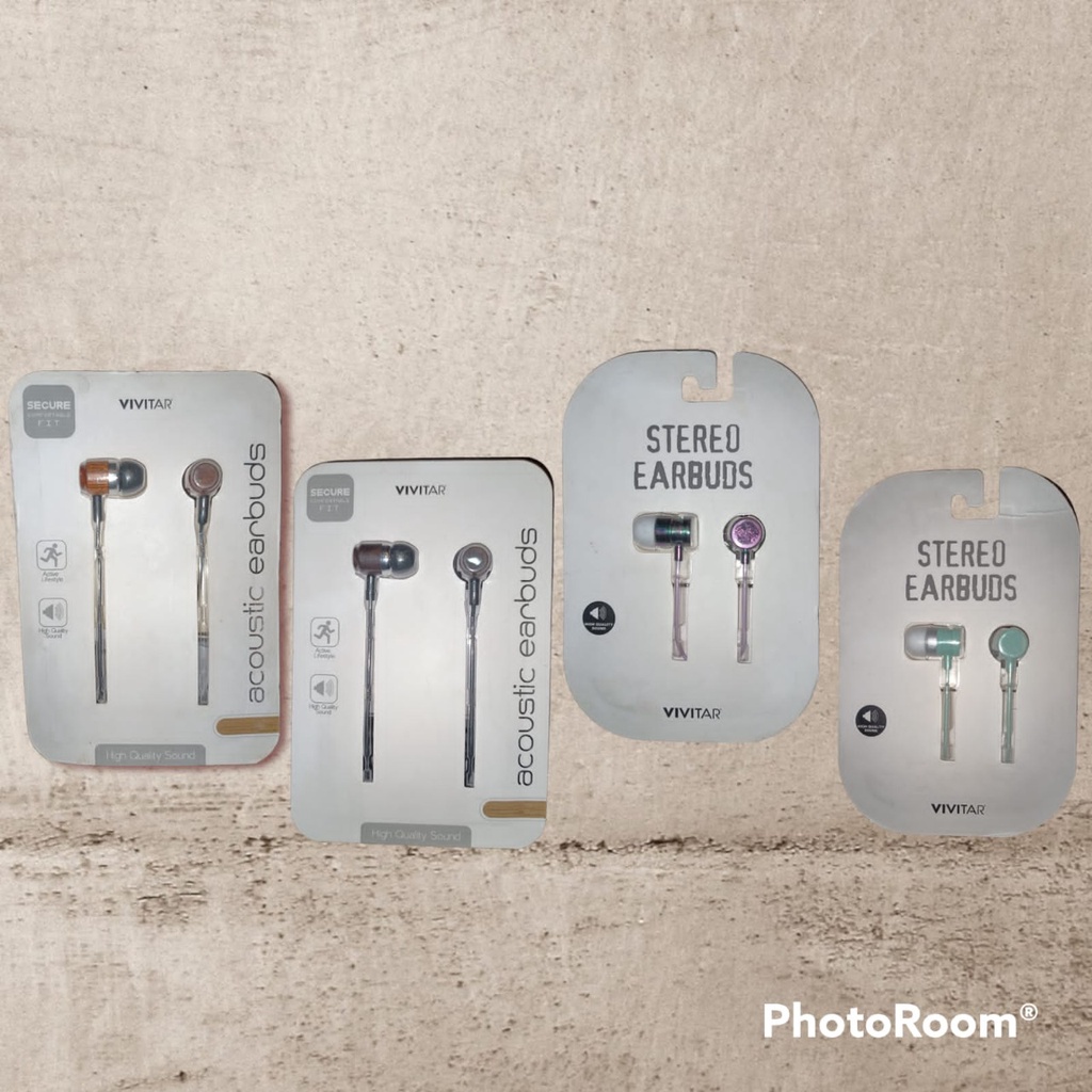 [COKLAT TUA]HEADSET / EARPHONE / HANSFREE VIVITAR WARNA WARNI