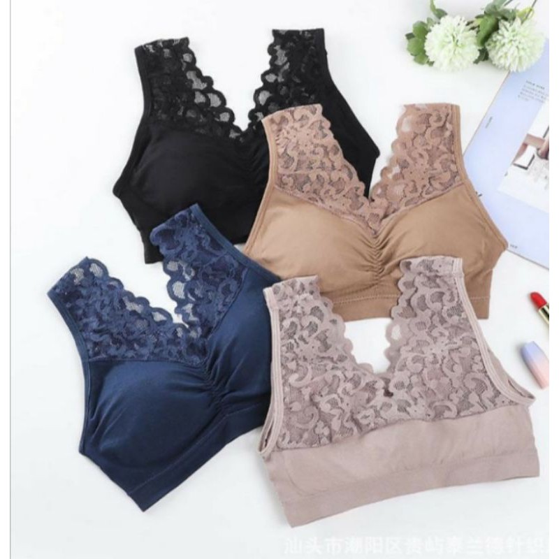 bh /bra import Korea renda rajut cantik