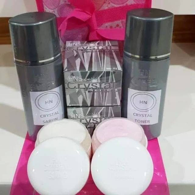 CREAM HN CRYSTAL 35gram EMBOSS ASLI/PAKET CREAM HN CRYSTAL 35gram